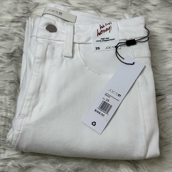 NWT JOE’S Size 25 The Hi Honey High Rise Curvy Cropped Bootcut Jeans - Picture 8 of 8
